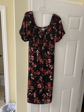 Maurice’s Floral Smocked Midi Dress